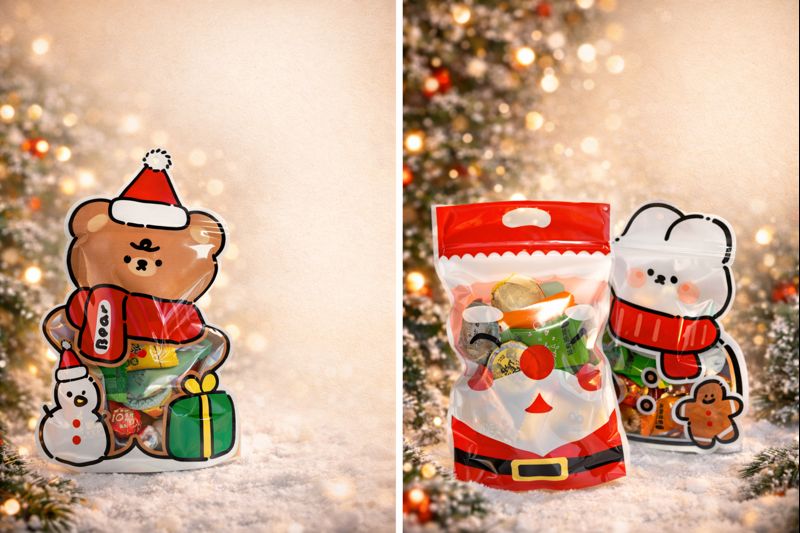 Новогодний чайный набор, содержимое