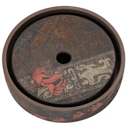 Чайный пруд "Весна и Осень", цзяньшуйская керамика, мастер Чэнь Цимин