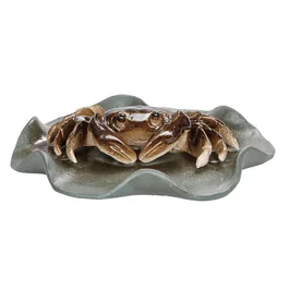 Чайна фігурка, Чашень "Краб на лотосі" - стійкість і сила