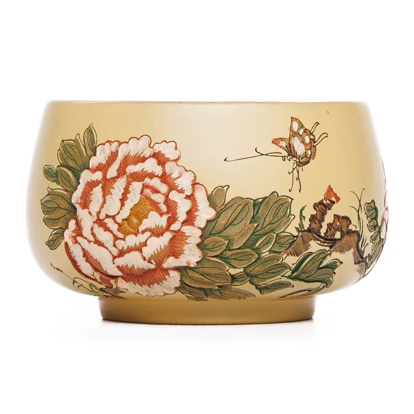 Піала  "Квітуча півонія", ісинська глина Хуан Дуань Ні - 1