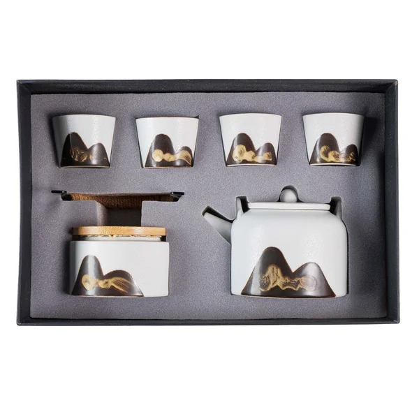 Чайний набір "Нефритові гори", білий - 2