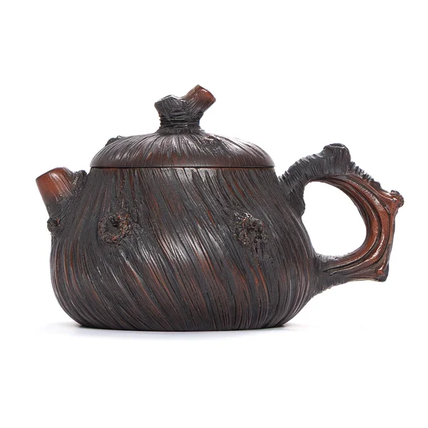 Чайник «Лісовий пеньок» — Кераміка Цзяньшуй, робота майстра Янь Сяосі, 90 мл