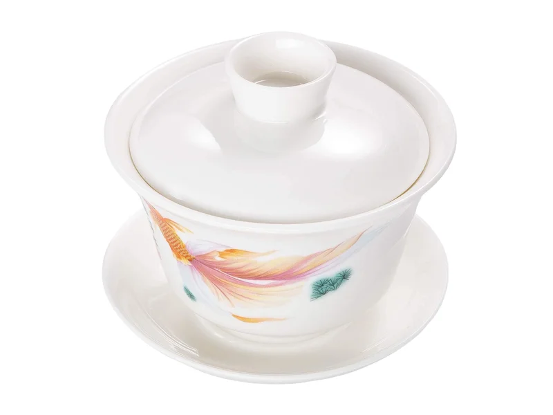 Гайвань 170 мл "Золотий сплеск" порцеляна - 2