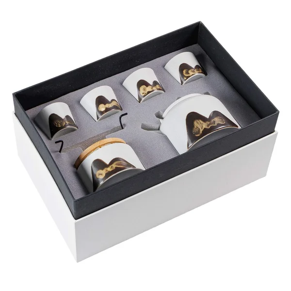 Чайний набір "Нефритові гори", білий - 3