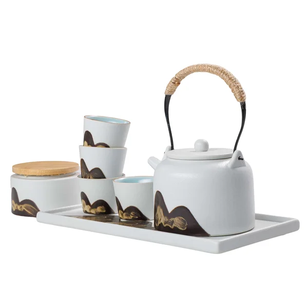 Чайний набір "Нефритові гори", білий - 5