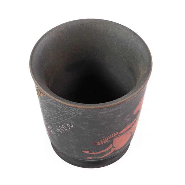 Піала 50 мл "Вершник", цзяньшуйська кераміка, майстер Чень Цімін - 4