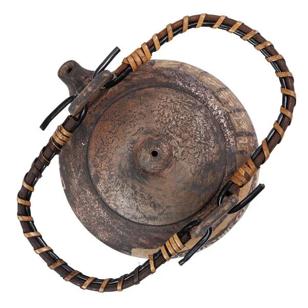 Чайник 200 мл "Эстампы", цзяньшуйская керамика, мастер Гу Цзингуан - 5