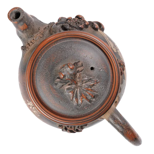 Чайник 230 мл "Золота рибка" цзяньшуйська кераміка, робота майстра Чена - 5