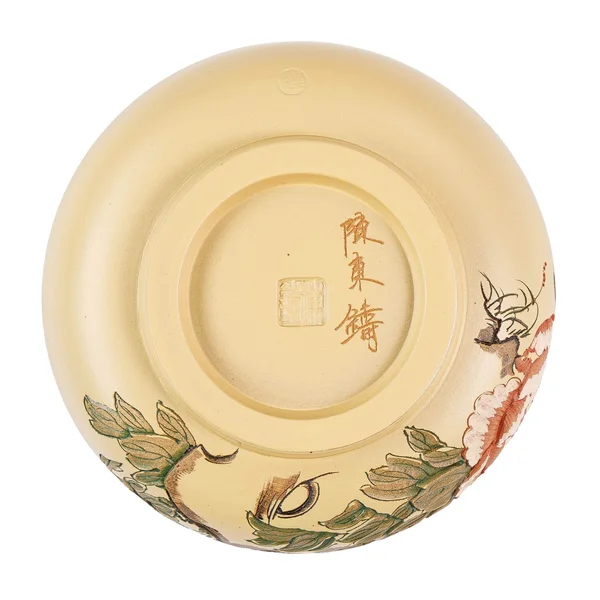 Піала  "Квітуча півонія", ісинська глина Хуан Дуань Ні - 8