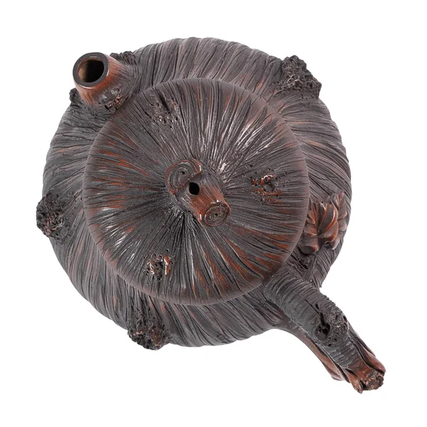 Чайник 95 мл "Лісовий пеньок", цзяньшуйська кераміка, майстер Янь Сяосі - 5