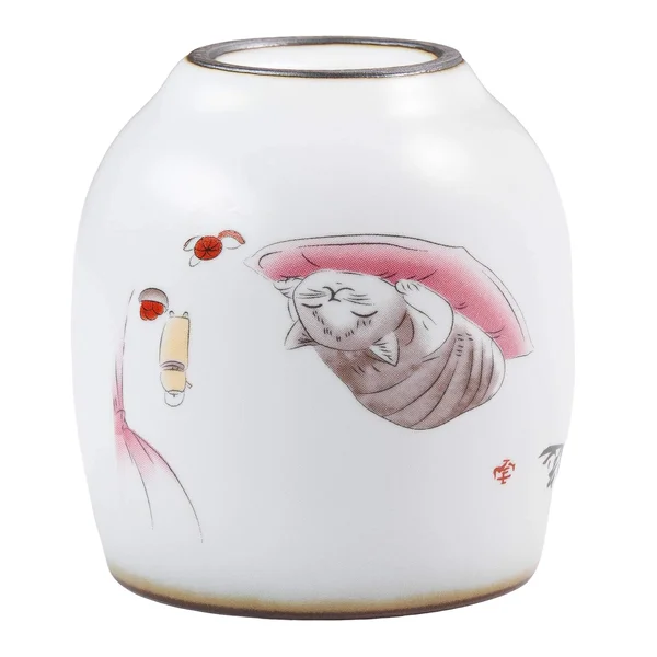 Піала "Котик з мандаринками", жуяо, шовкографія - 7