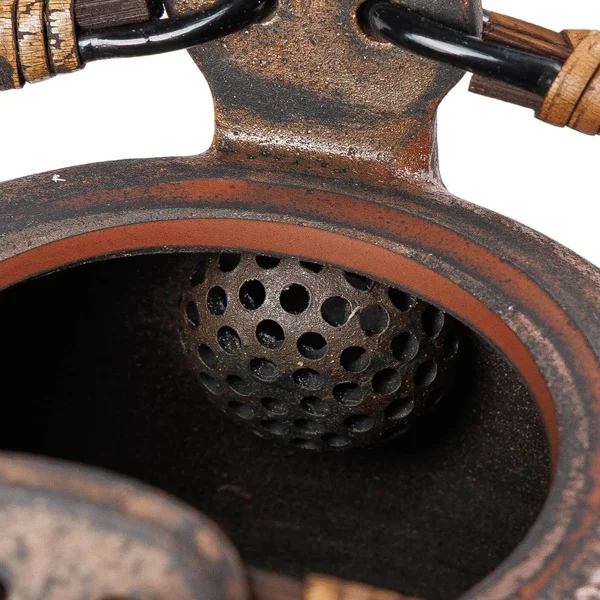 Чайник 200 мл "Эстампы", цзяньшуйская керамика, мастер Гу Цзингуан - 6