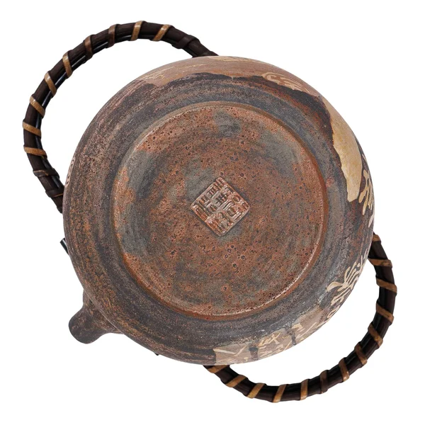 Чайник 200 мл "Эстампы", цзяньшуйская керамика, мастер Гу Цзингуан - 7