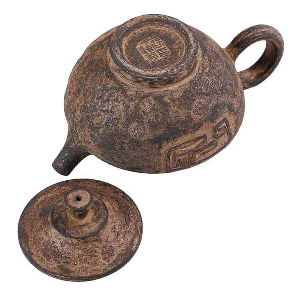 Чайник 165 мл "Долголетие", цзяньшуйская керамика, мастер Гу Цзингуан - 8