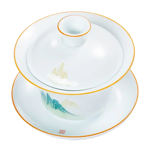 Гайвань с рельефным рисунком "Зеленые горы" - 2