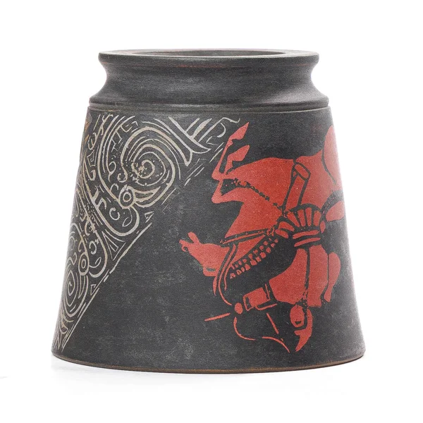 Піала 50 мл "Вершник", цзяньшуйська кераміка, майстер Чень Цімін - 8