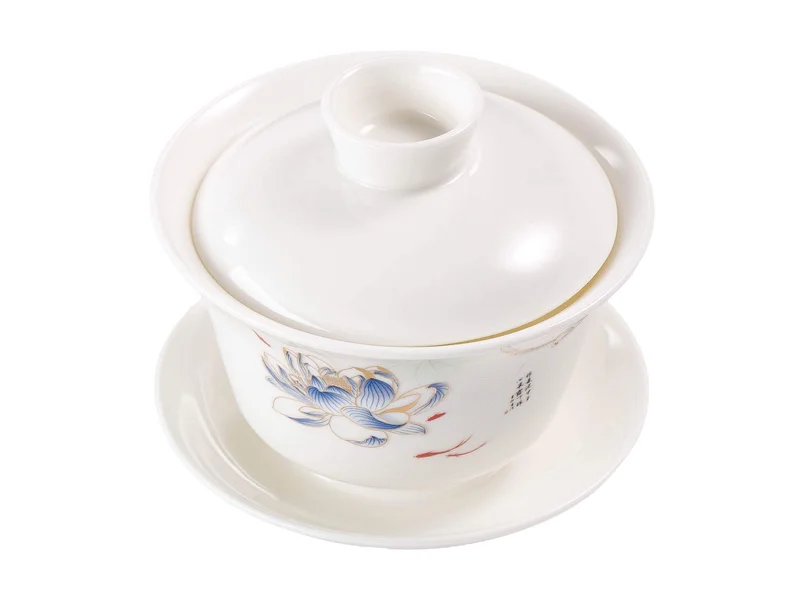 Гайвань 170 мл «Голубой лотос», фарфор - 2