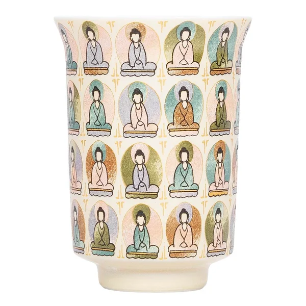 Чайная пиала "Тысяча Будд" в стиле Дуньхуан - 1