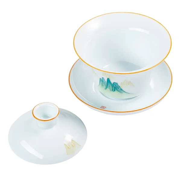 Гайвань с рельефным рисунком "Зеленые горы" - 3