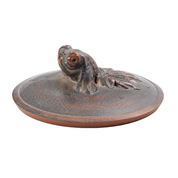 Чайник 230 мл "Золота рибка" цзяньшуйська кераміка, робота майстра Чена - 11