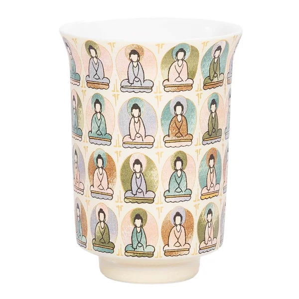 Чайная пиала "Тысяча Будд" в стиле Дуньхуан - 3