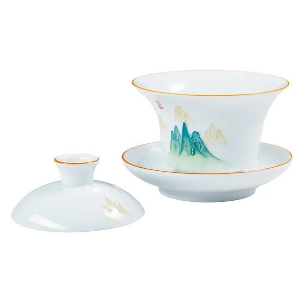 Гайвань с рельефным рисунком "Зеленые горы" - 4