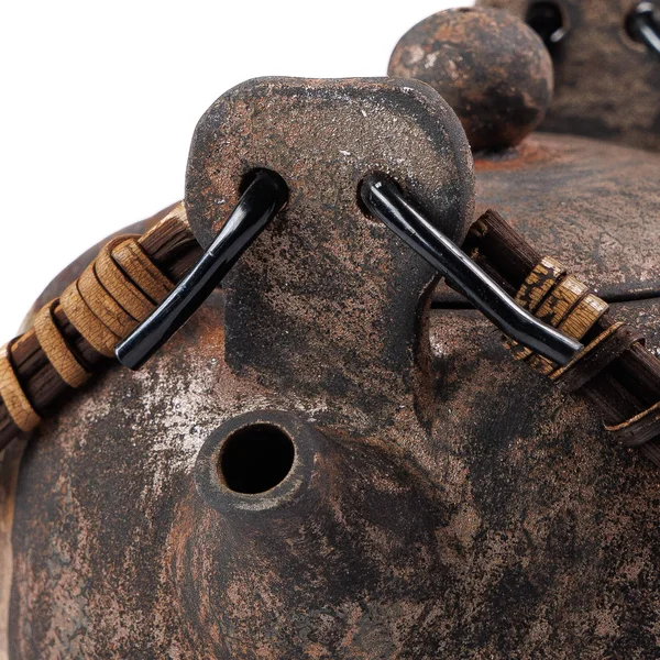 Чайник 200 мл "Эстампы", цзяньшуйская керамика, мастер Гу Цзингуан - 12