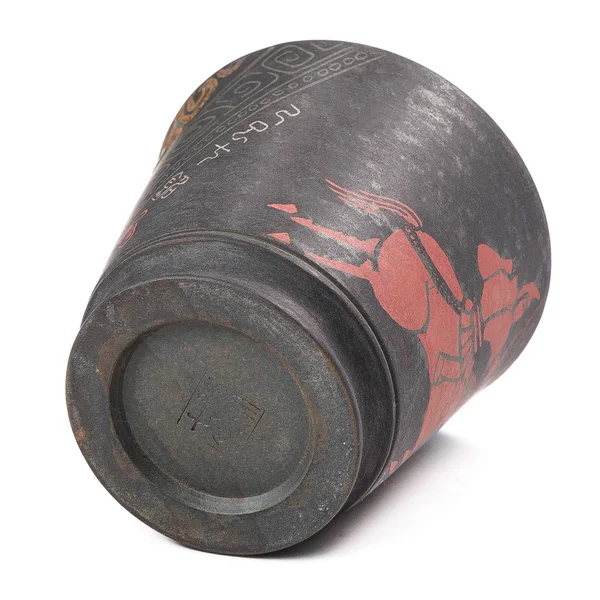 Піала 50 мл "Вершник", цзяньшуйська кераміка, майстер Чень Цімін - 11