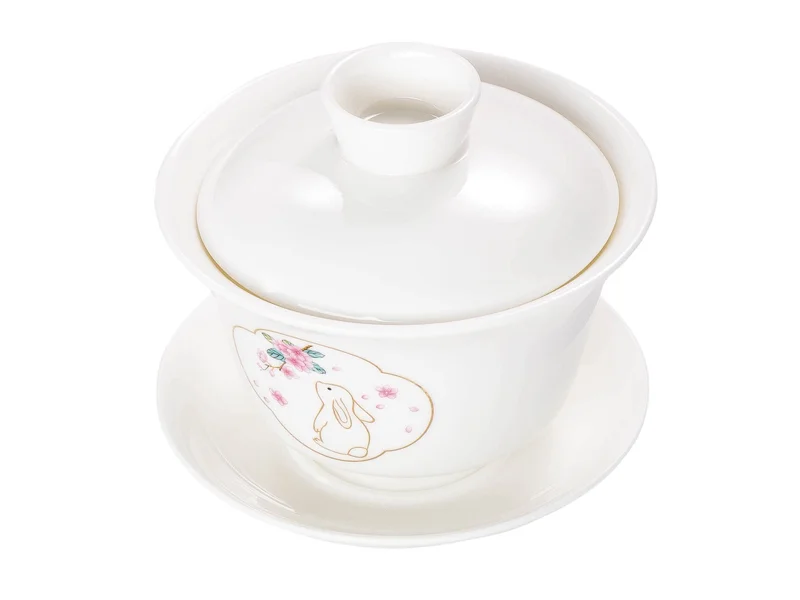 Гайвань 170 мл "Весенний кролик", фарфор - 2