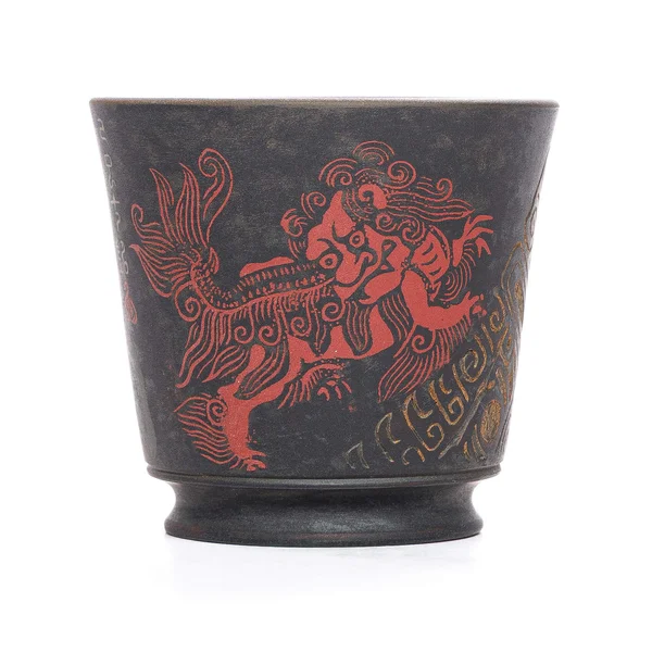 Піала 50 мл "Цілінь", цзяньшуйська кераміка, майстер Чень Цімін - 1