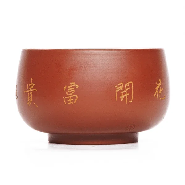 Пиала "Цветущий пион", исинская глина Цин Шуй Ни - 5