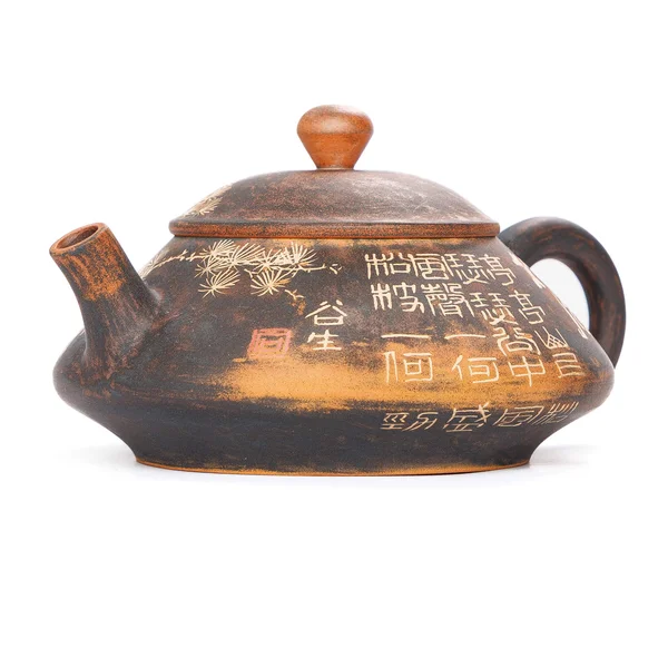 Чайник 120 мл "Сосна", цзяньшуйська кераміка, майстер Гу Шен - 3