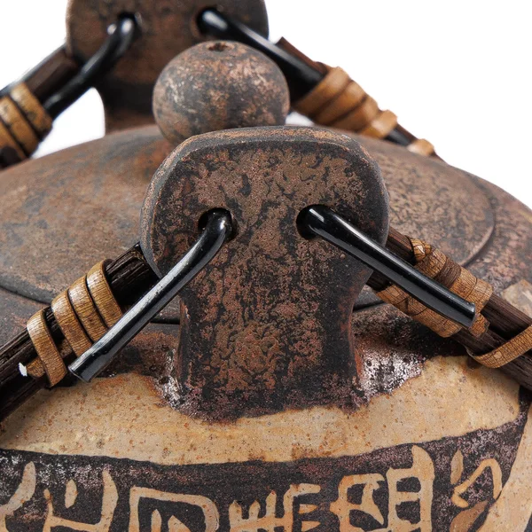 Чайник 200 мл "Эстампы", цзяньшуйская керамика, мастер Гу Цзингуан - 13