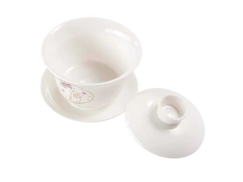 Гайвань 170 мл "Весенний кролик", фарфор - 3