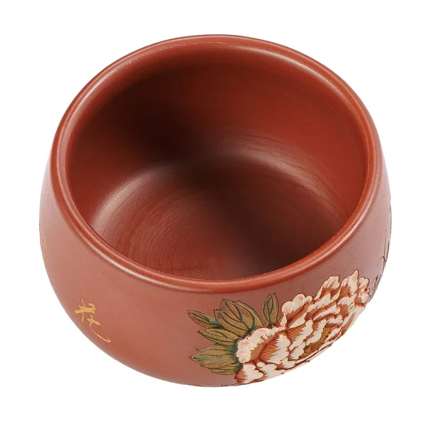 Пиала "Цветущий пион", исинская глина Цин Шуй Ни - 6