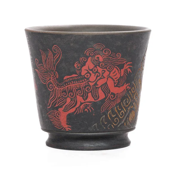 Піала 50 мл "Цілінь", цзяньшуйська кераміка, майстер Чень Цімін - 2