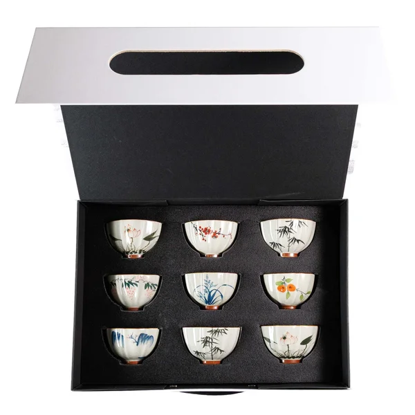 Подарочный набор пиал "Цветочная Феерия" - 2