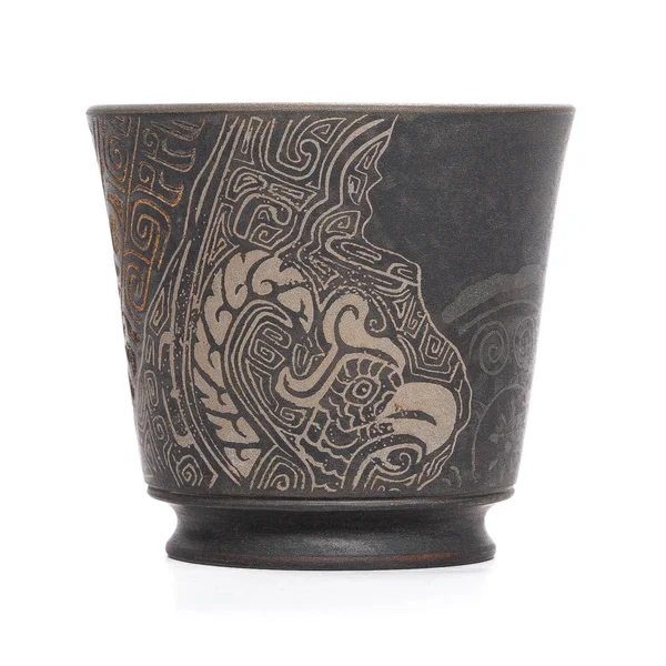 Піала 50 мл "Цілінь", цзяньшуйська кераміка, майстер Чень Цімін - 3