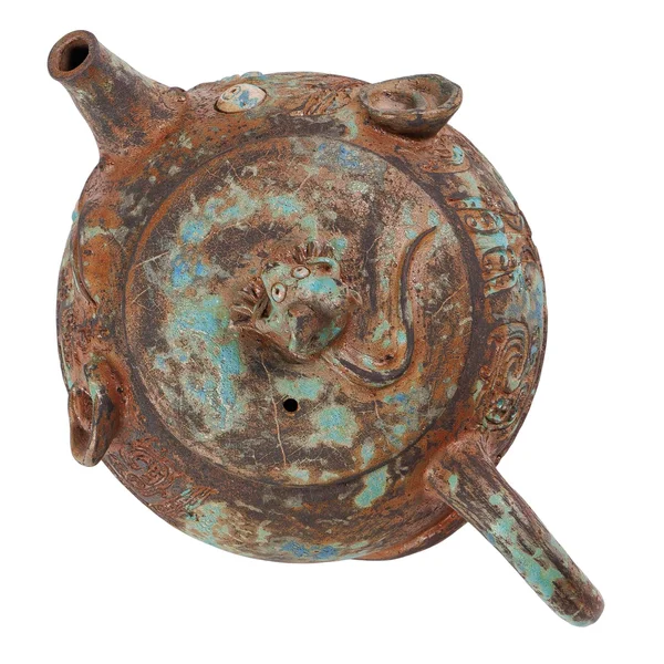 Чайник 180 мл "Химерний слон з мишею", цзяньшуйская керамика, майстер Фен Яо Чен - 5