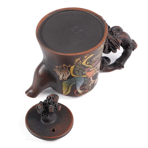 Чайник 140 мл "Красавица", цзяньшуйская керамика, мастер Ма Линь - 9