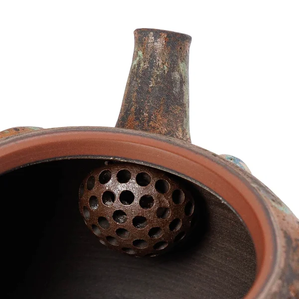 Чайник 180 мл "Химерний слон з мишею", цзяньшуйская керамика, майстер Фен Яо Чен - 6