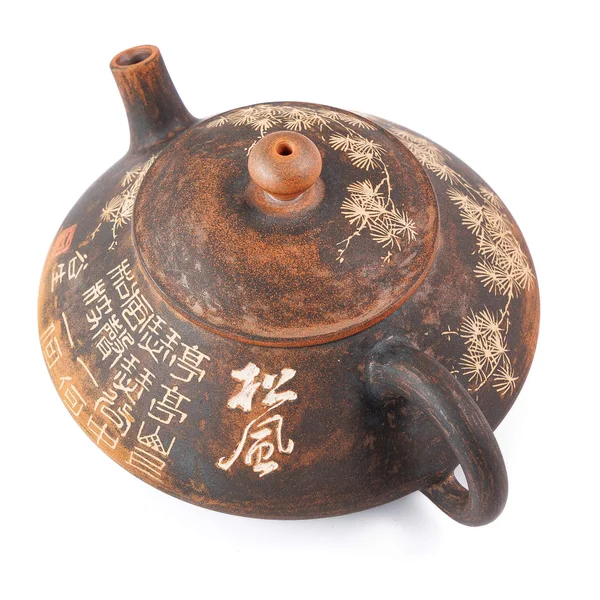 Чайник 120 мл "Сосна", цзяньшуйська кераміка, майстер Гу Шен - 5