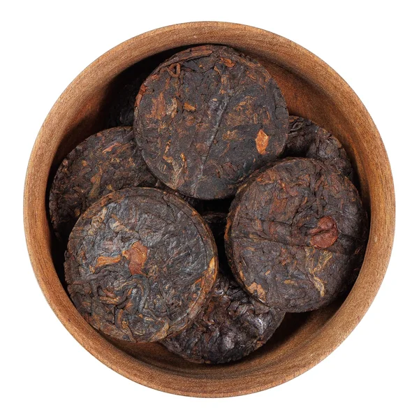 Шу Пуер з кавовими зернами - 9