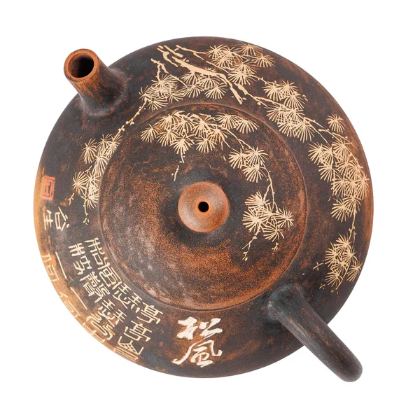 Чайник 120 мл "Сосна", цзяньшуйська кераміка, майстер Гу Шен - 6