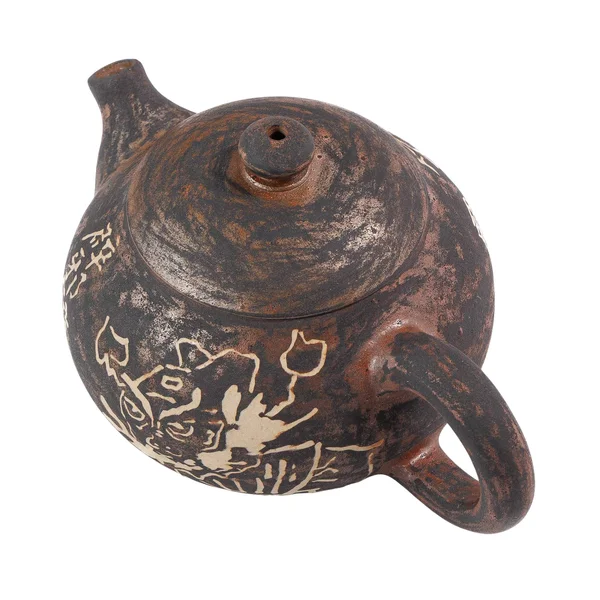 Чайник 165 мл "Підкорювач демонів", цзяньшуйська кераміка, майстер Гу Цзінгуан - 5