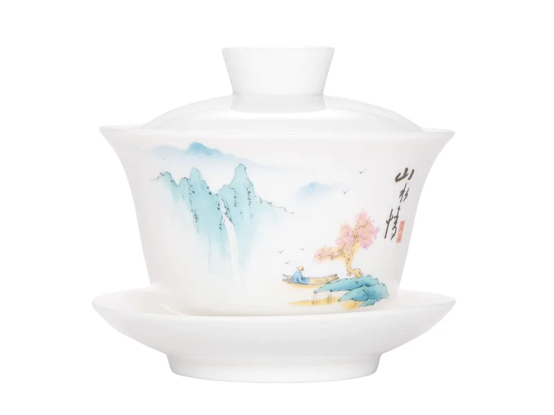 Гайвань 170 мл "Квітуча сакура" порцеляна - 1