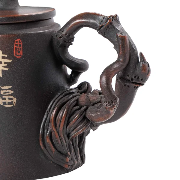 Чайник 140 мл "Красавица", цзяньшуйская керамика, мастер Ма Линь - 11