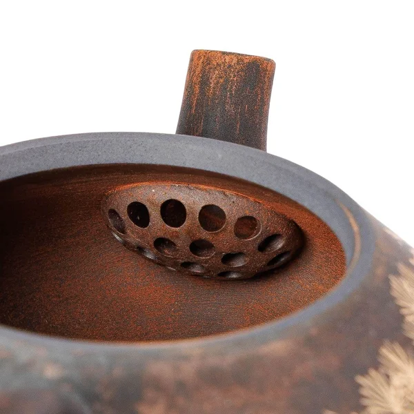 Чайник 120 мл "Сосна", цзяньшуйська кераміка, майстер Гу Шен - 7