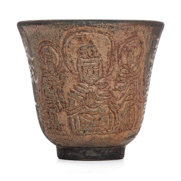 Піала 100 мл "Сутру серця", цзяньшуйська кераміка, майстер Гу Цзінгуан - 1