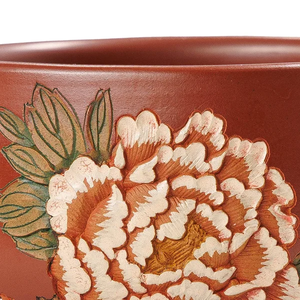 Пиала "Цветущий пион", исинская глина Цин Шуй Ни - 11